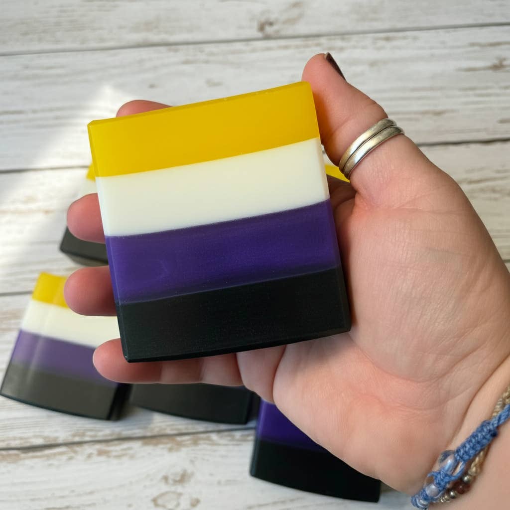 Nonbinary Pride Soap