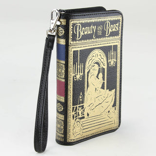 Beauty and the Beast Book Wallet in Vinyl: BLACK