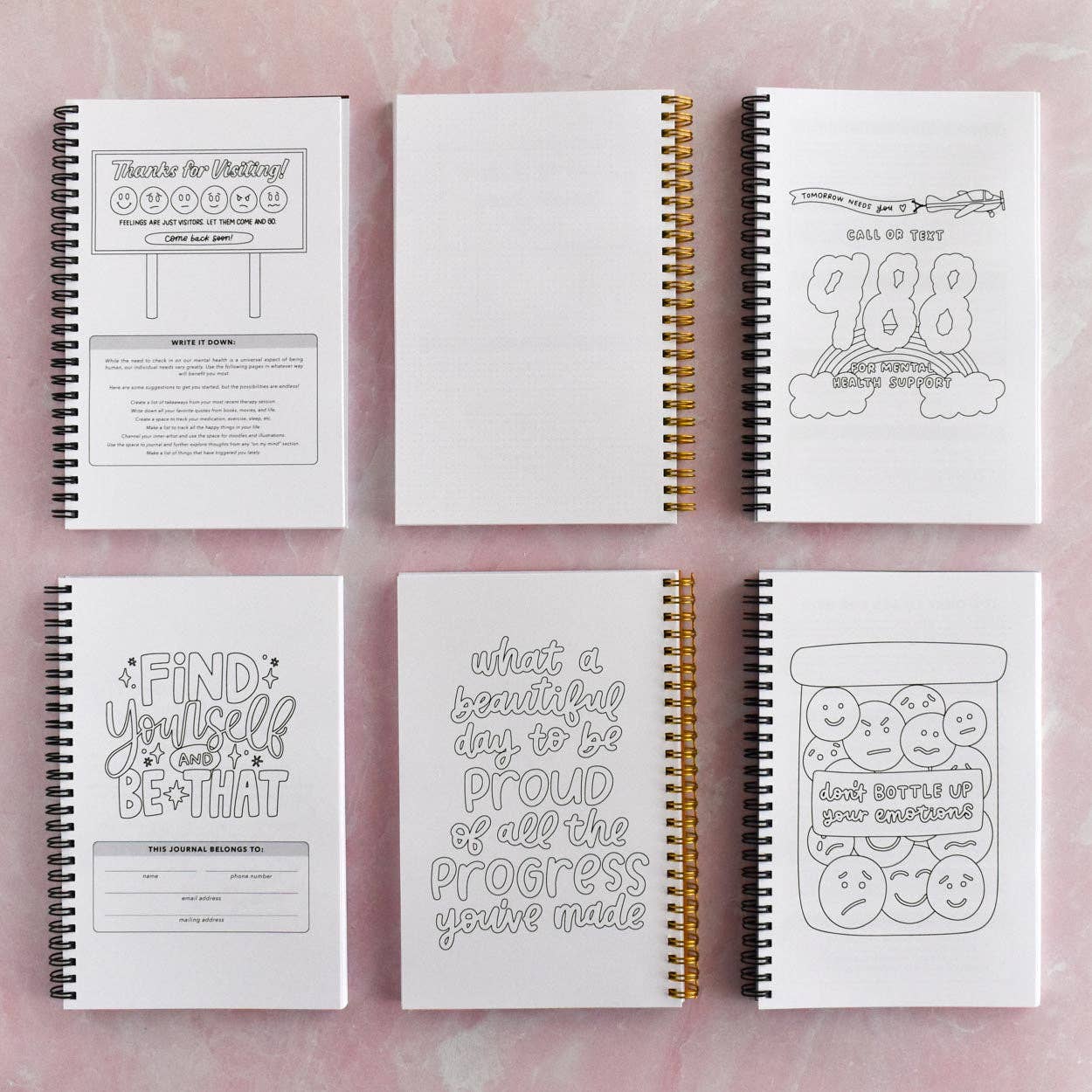 Mental Health Daily Journal - Barely Keeping It Together