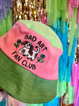 Bad Art Fan Club Color Block Bucket Hat