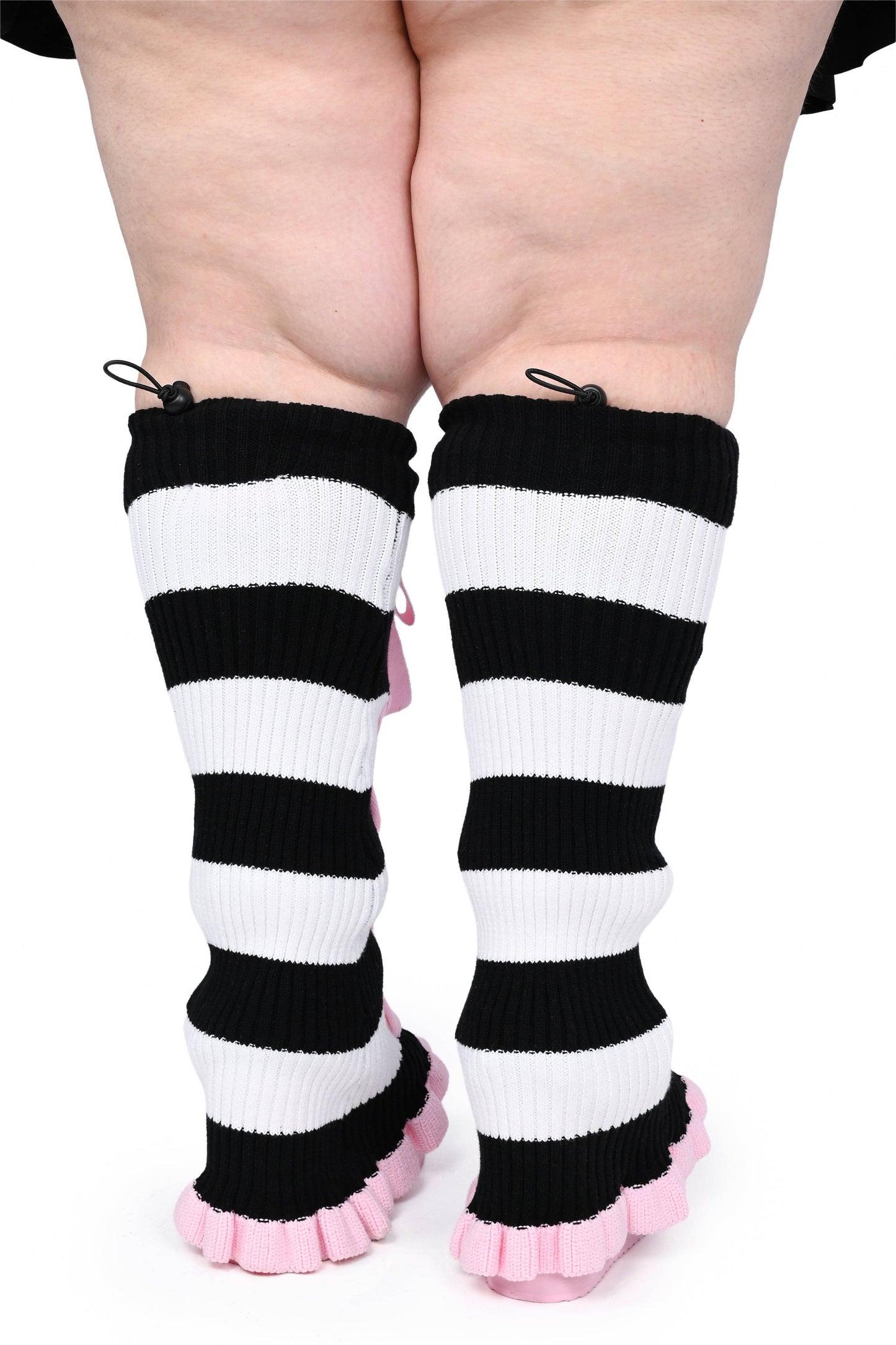 Bittersweet Stripe Leg Warmers