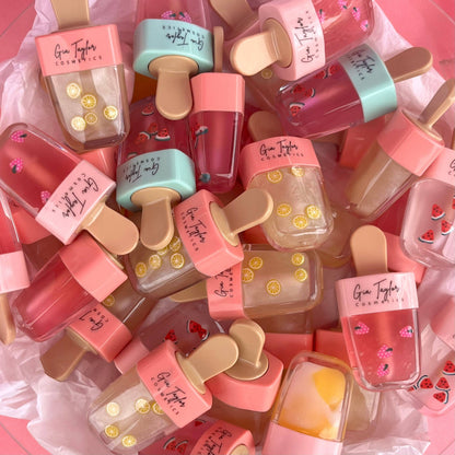 Ice Cream Pop Shaped Glosses: Lemonade