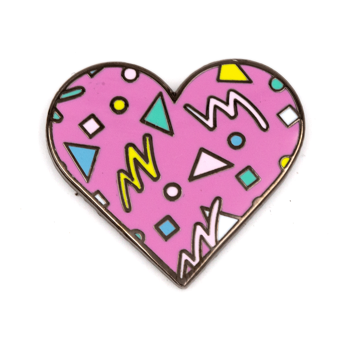 90s Heart Enamel Pin