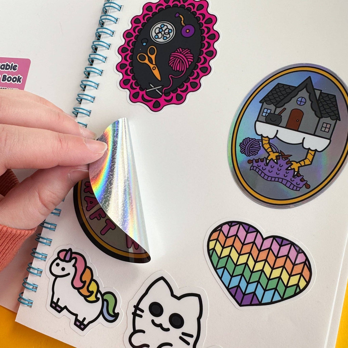 Sticker Hoard Reusable Sticker Book