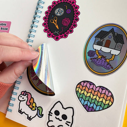Sticker Hoard Reusable Sticker Book