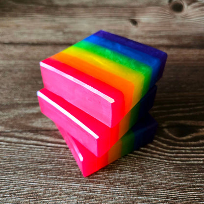 Rainbow Pride Soap
