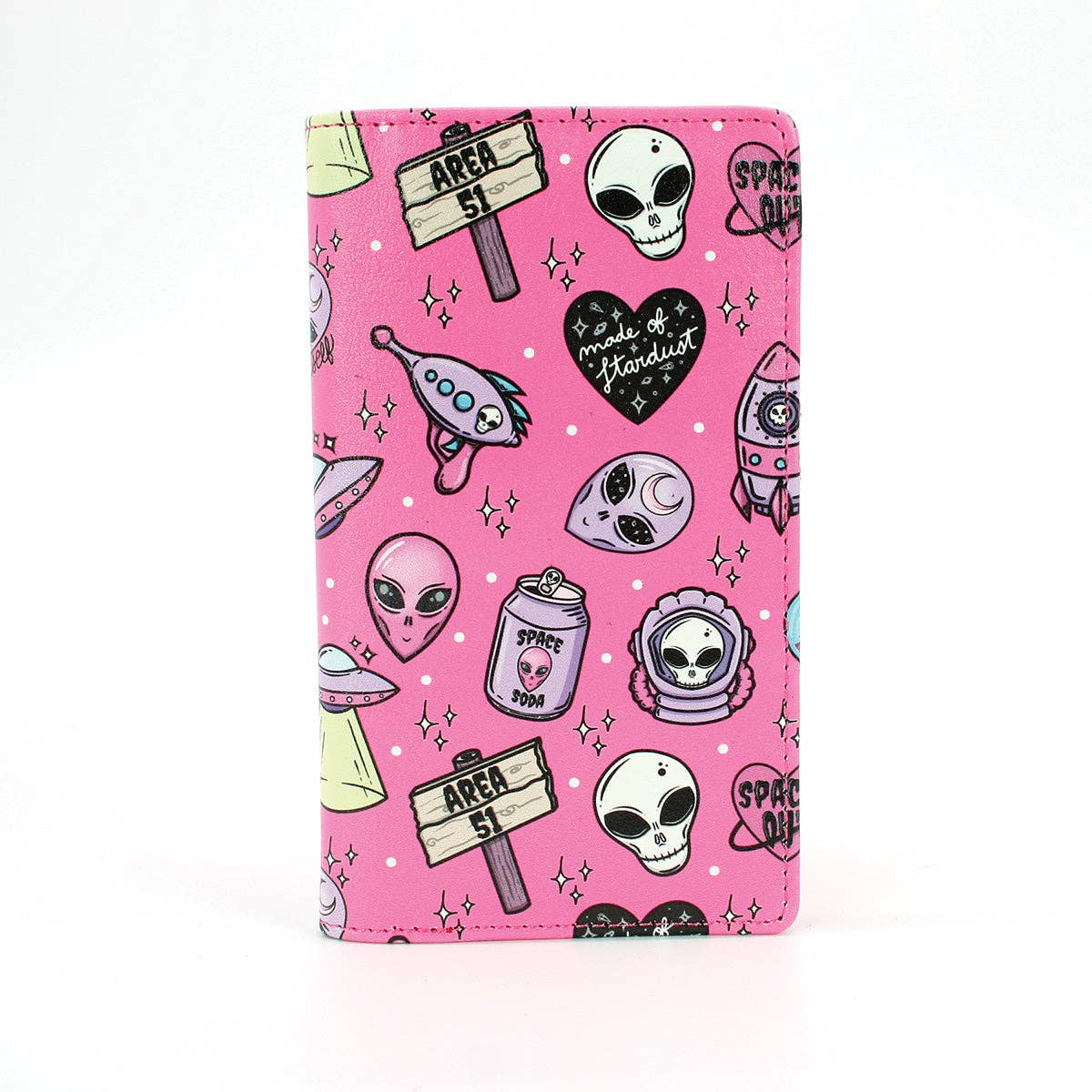 Alien Collage Wallet in Vinyl