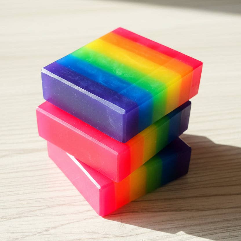 Rainbow Pride Soap