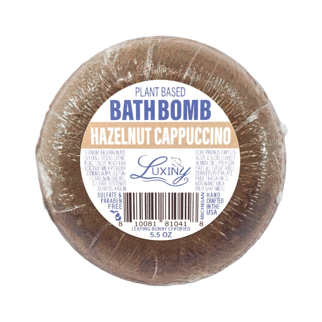 Hazelnut Cappuccino Donut Bath Bomb
