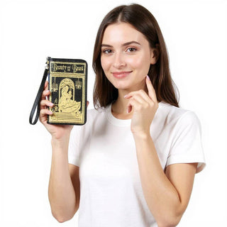 Beauty and the Beast Book Wallet in Vinyl: BLACK