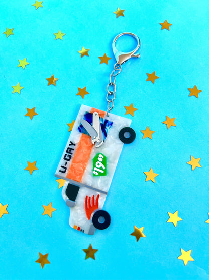 U-Gay Moving Truck Keychain: Perfect