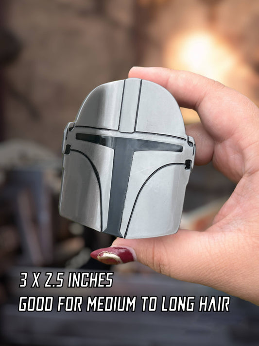 Mandalorian Inspired Hair Clip Star Wars Geek Mandolorian