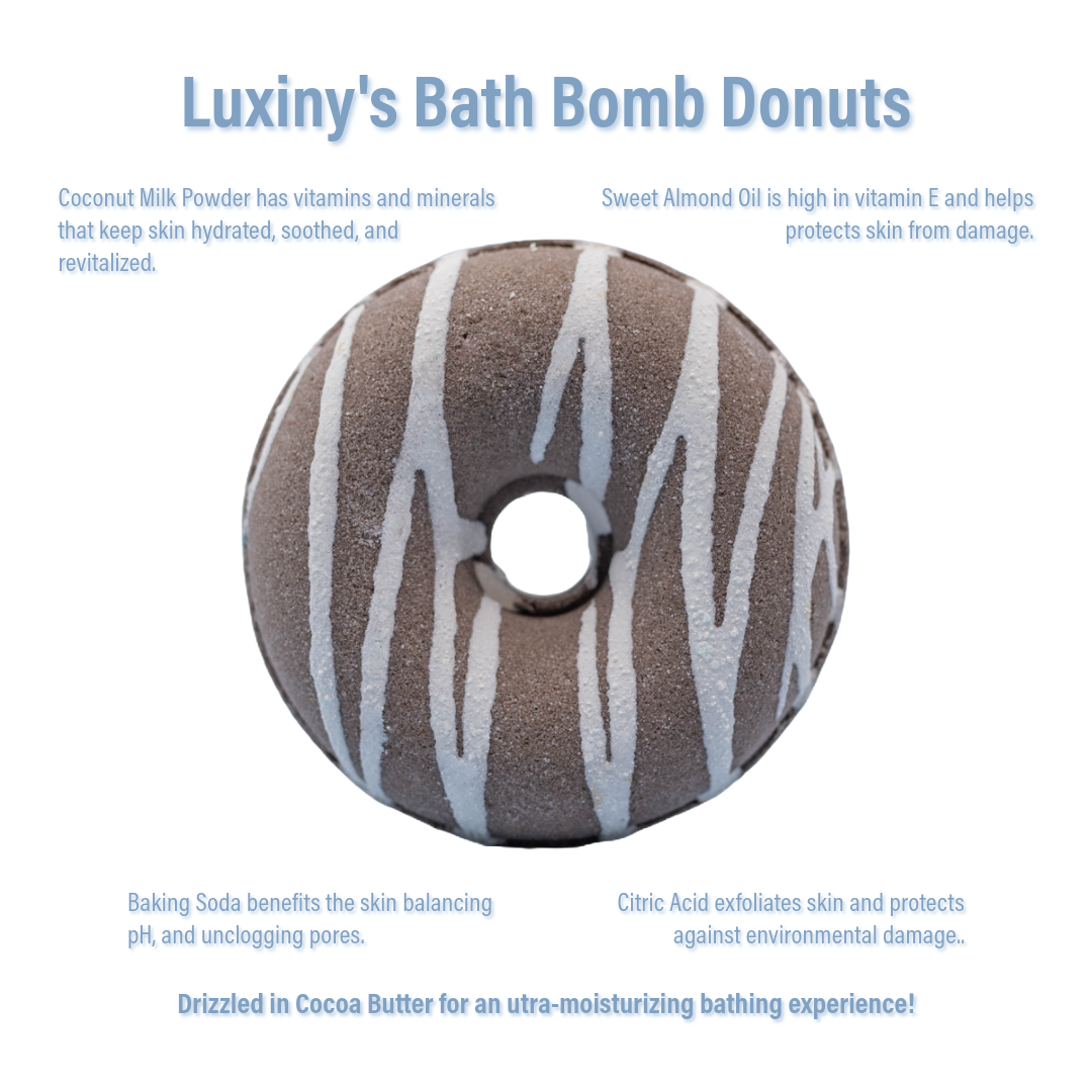 Hazelnut Cappuccino Donut Bath Bomb