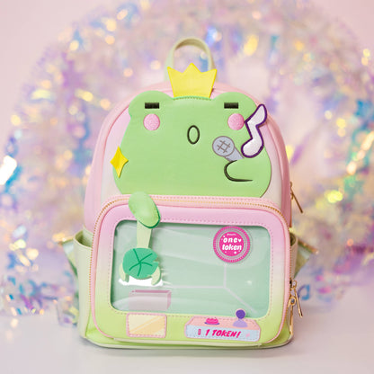 Claw Machine Pin Collector Backpack - Singing Frog