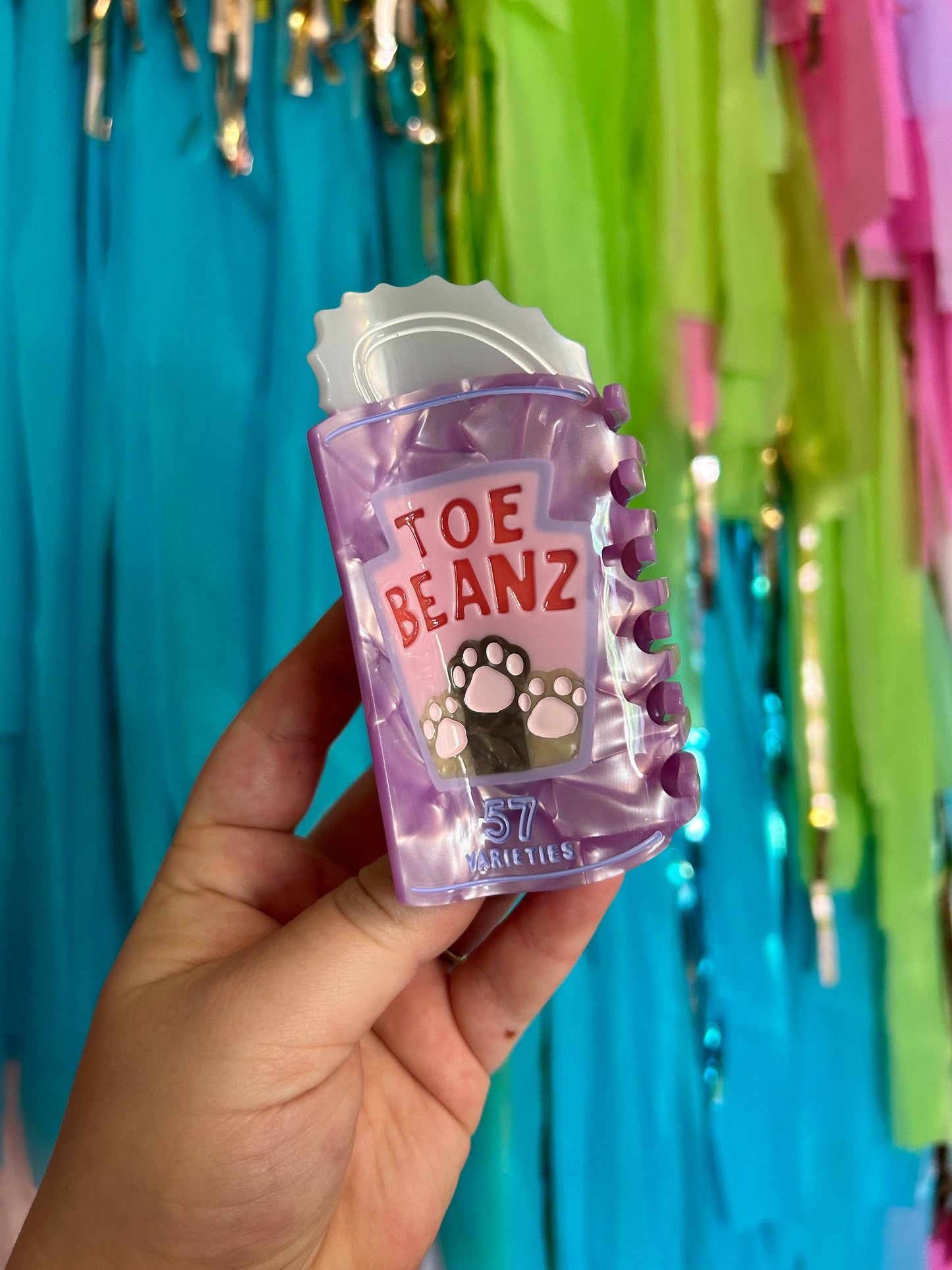 Toe Beans Hair Clip