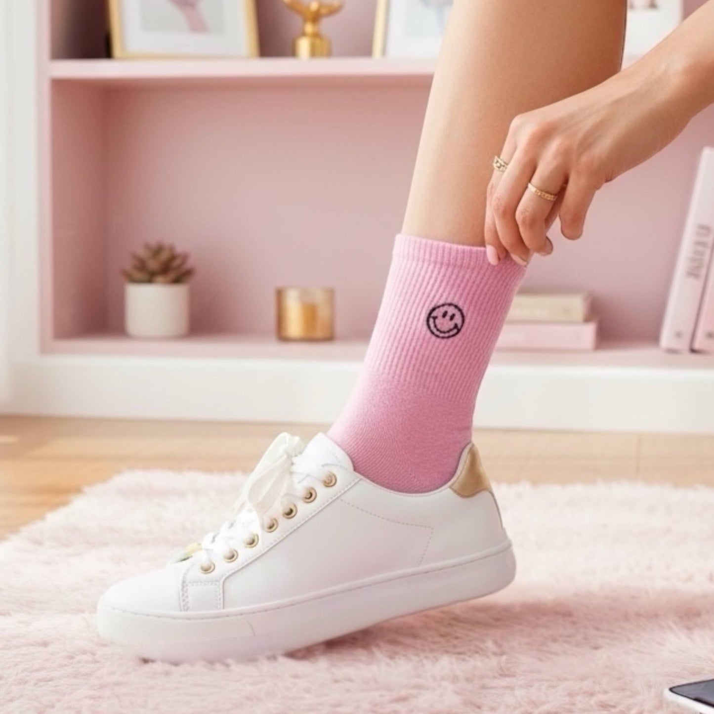 Smiley Face Socks