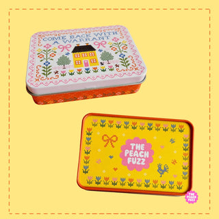 Come Back With A Warrant Storage Tin
