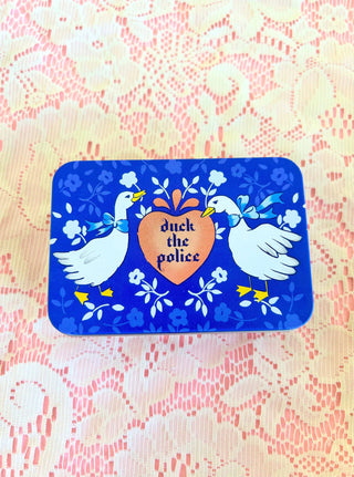 Duck the Police Storage Tin
