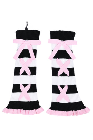 Bittersweet Stripe Leg Warmers