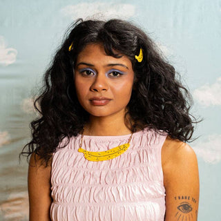 Ripe Banana Statement Necklace