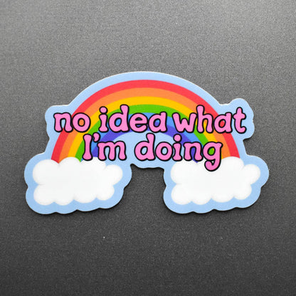 No Idea What I’m Doing Flat Fridge Magnet