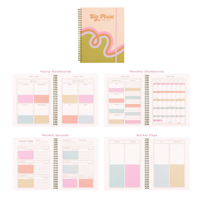 2026-2027 Dated Academic Planners: Loop De Loop