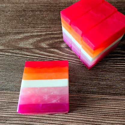 Lesbian Pride Soap