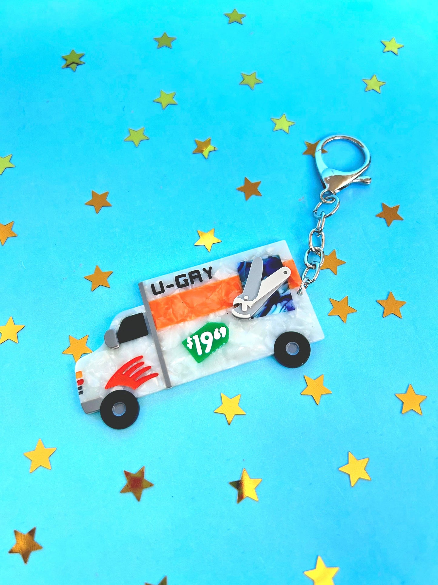 U-Gay Moving Truck Keychain: Perfect