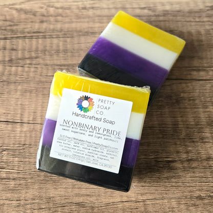 Nonbinary Pride Soap