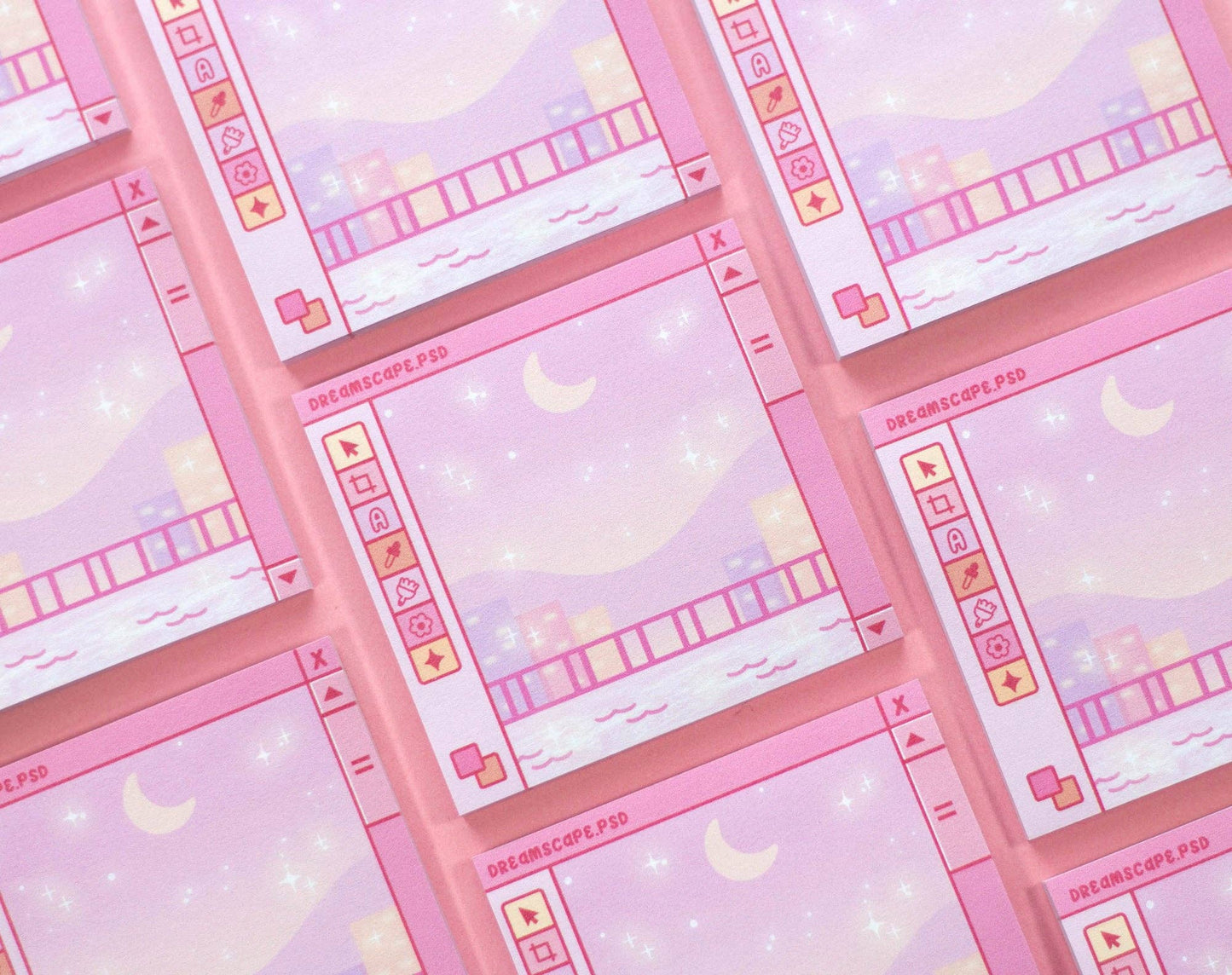 Digital Dreamscape Sticky Notes