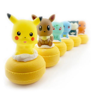 Pika Donut Bath Bomb: Yellow