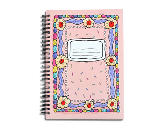 Cake A5 Notebook