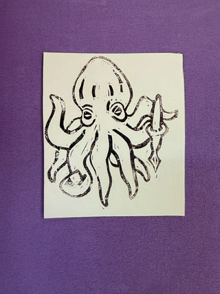 Max’s Octopus Outline Sticker