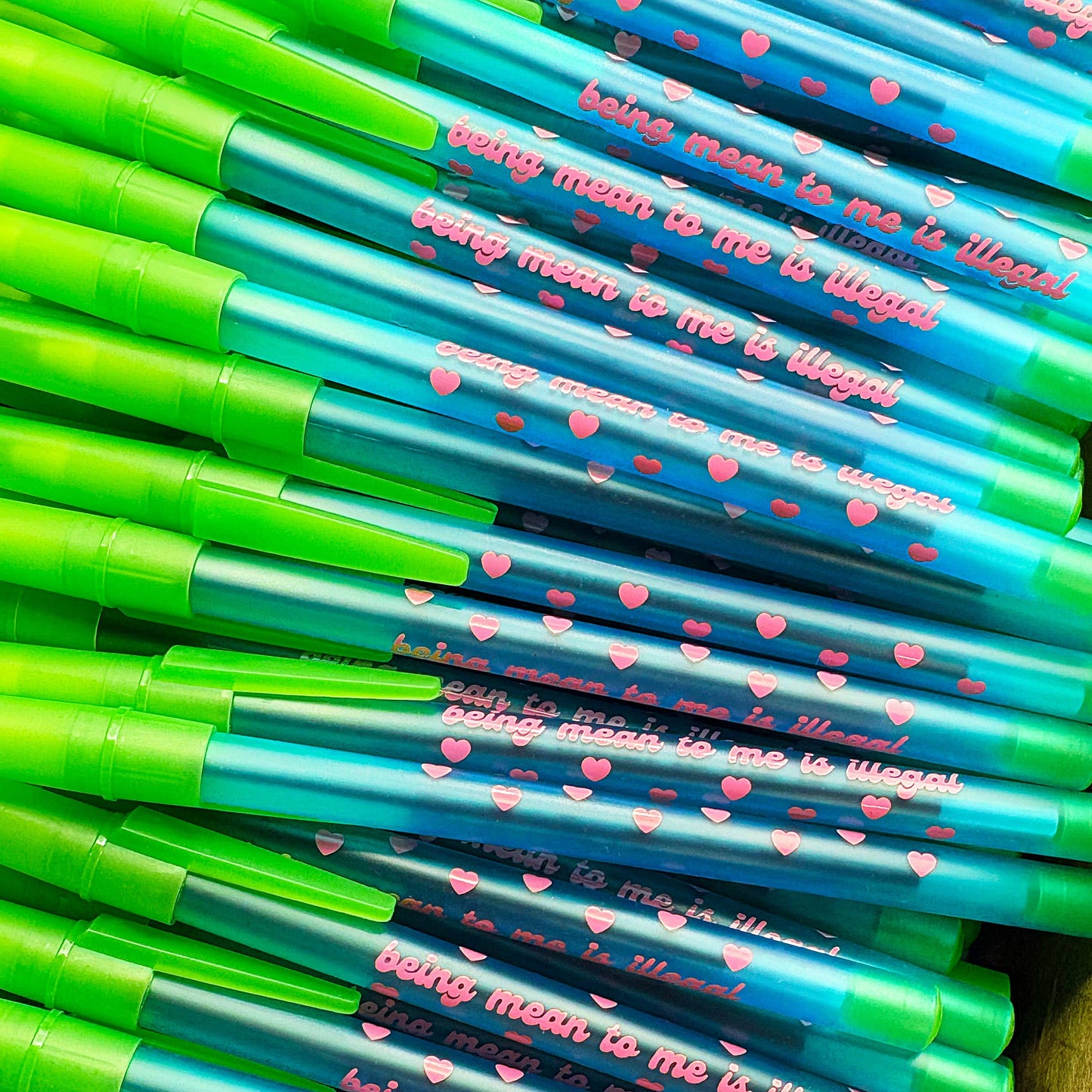 Being Mean To Me Is Illegal Ballpoint Pen