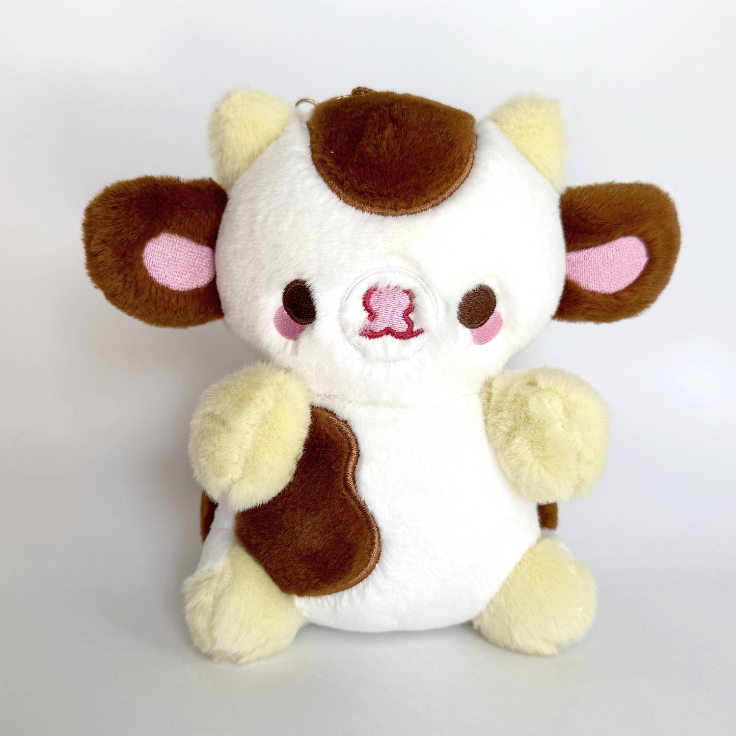 Cow Nugget Keychain Plushie