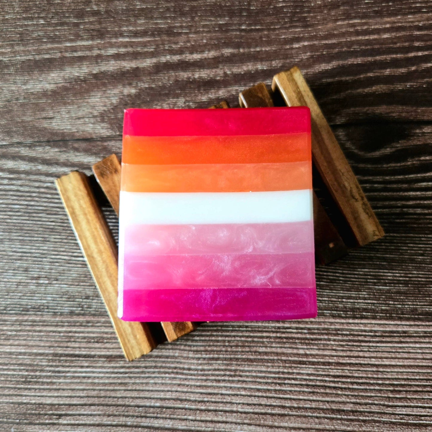 Lesbian Pride Soap