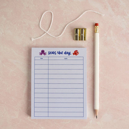 Seas The Day Notepad | Ocean Stationery