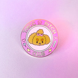 Thicc Bitch Enamel Pin