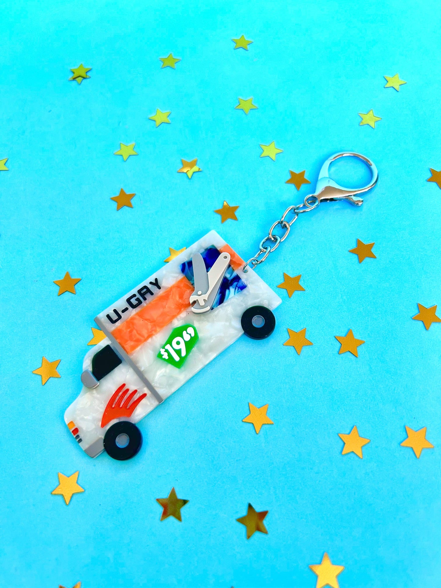 U-Gay Moving Truck Keychain: Perfect