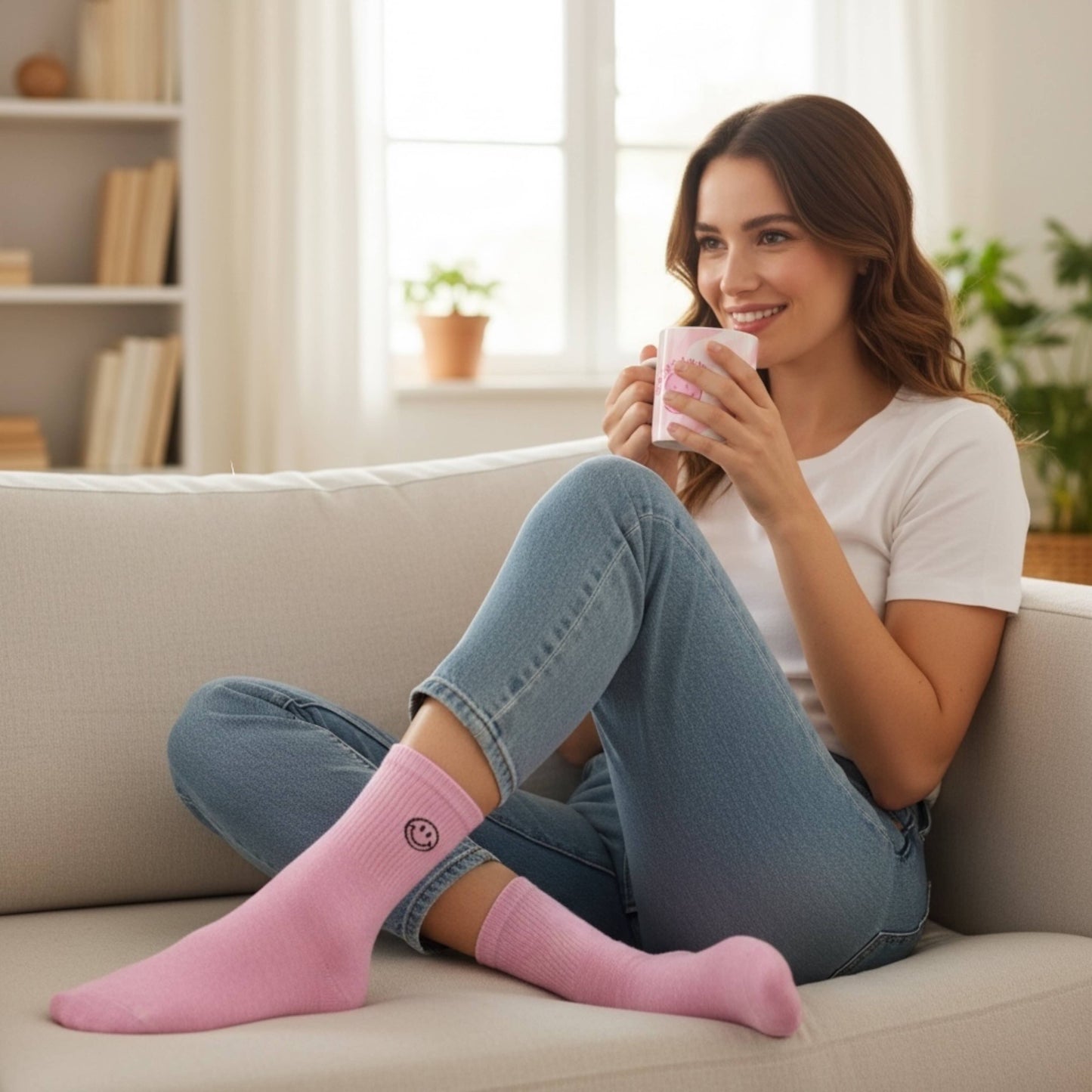 Smiley Face Socks