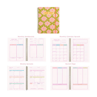 2026-2027 Dated Academic Planners: Loop De Loop