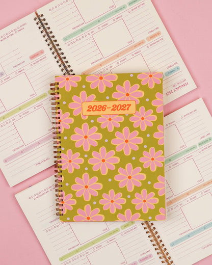 2026-2027 Dated Academic Planners: Loop De Loop
