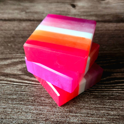 Lesbian Pride Soap