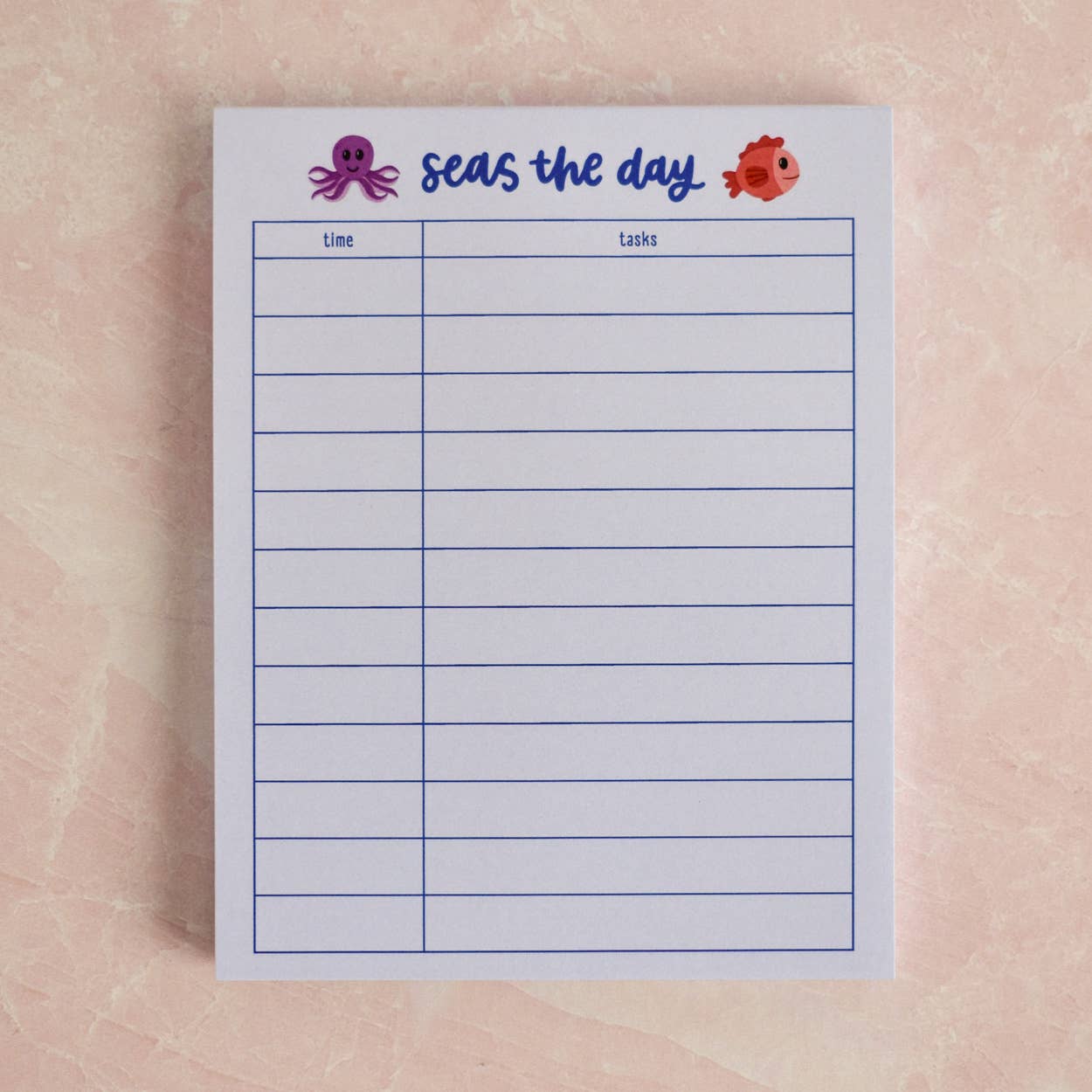Seas The Day Notepad | Ocean Stationery