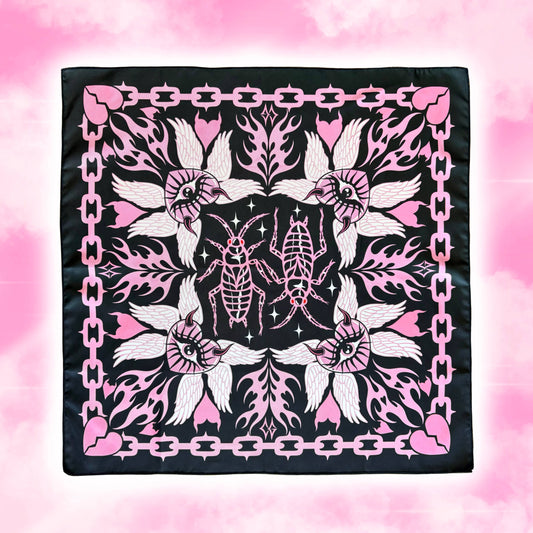 Creepy Gals Black Bandana