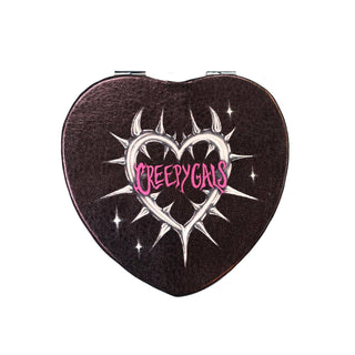 Cyber Lamby Heart Compact Mirror