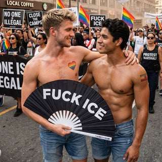 Fuck ICE Clack Fan