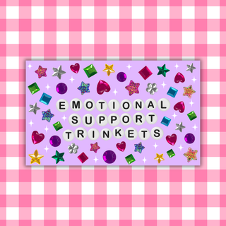 Emotional Support Trinkets Tin