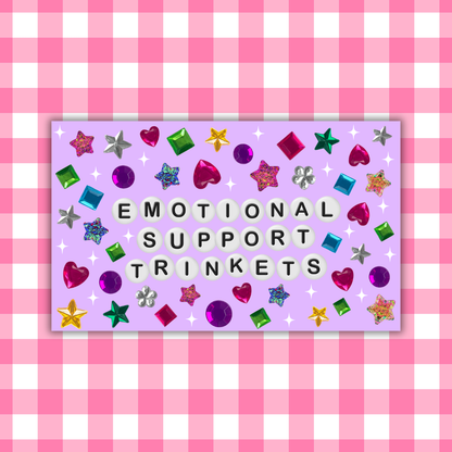 Emotional Support Trinkets Tin