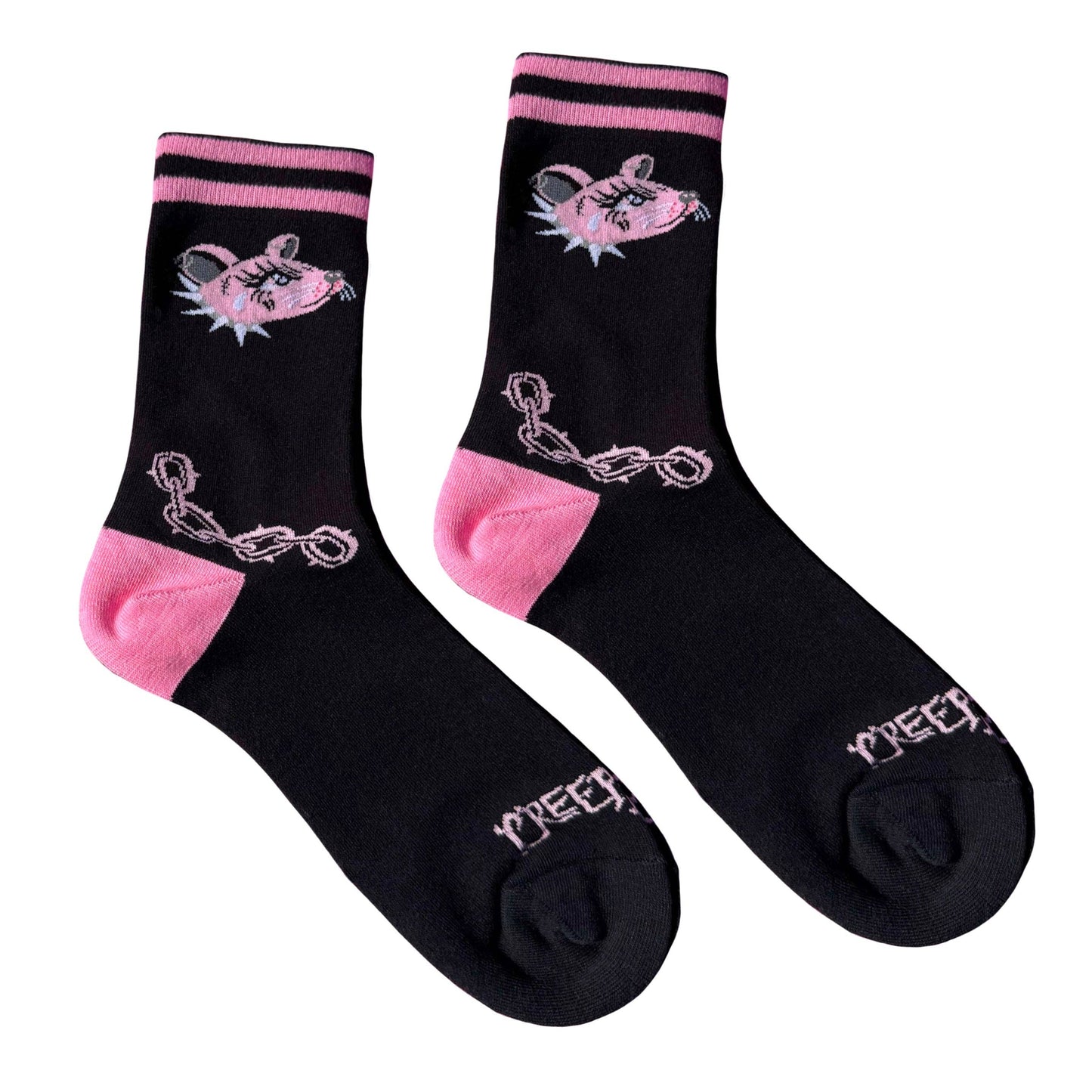 Cutie Rat Chain Socks